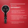 imageFHI HEAT Platform Nano Lite Pro 1900 Hair Dryer Turbo Tourmaline Light Weight Ceramic Quick Dry with 3 Piece Attachment Set Comb Concentrator and DiffuserBlack