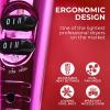 imageFHI HEAT Platform Nano Lite Pro 1900 Hair Dryer Turbo Tourmaline Light Weight Ceramic Quick Dry with 3 Piece Attachment Set Comb Concentrator and DiffuserPink Chrome