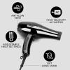 imageFHI HEAT Platform Nano Power Salon Pro 2000 Tourmaline Ceramic Quick Dry Hair Dryer with 3 Piece Attachment Set Comb Concentrator and Diffuser Black