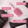 imageFHI Heat  UNbrush Detangling Brush Combo Pack  Original ampamp Mini UNbrush Hairbrush for All WetDry Hair Types  DuoFlex Anti Static Hair Brush Vented Detangler Brush for PainFree StylingPeony Light Pink