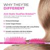 imageFHI Heat  UNbrush Detangling Brush Combo Pack  Original ampamp Mini UNbrush Hairbrush for All WetDry Hair Types  DuoFlex Anti Static Hair Brush Vented Detangler Brush for PainFree StylingRose Quartz Pink