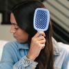 imageFHI Heat UNbrush Detangling Brush for PainFree Brushing on All Wet or Dry Hair Types  Durable DuoFlex AntiStatic Bristles Lightweight Handle Vented Hair BrushPeriwinkle Light Blue