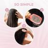 imageFHI Heat UNbrush Detangling Brush for PainFree Brushing on All Wet or Dry Hair Types  Durable DuoFlex AntiStatic Bristles Lightweight Handle Vented Hair BrushRose Dark Pink
