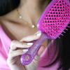 imageFHI Heat UNbrush Detangling Brush for PainFree Brushing on All Wet or Dry Hair Types  Durable DuoFlex AntiStatic Bristles Lightweight Handle Vented Hair BrushRose Quartz Pink