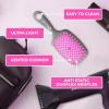 imageFHI Heat UNbrush Detangling Brush for PainFree Brushing on All Wet or Dry Hair Types  Durable DuoFlex AntiStatic Bristles Lightweight Handle Vented Hair BrushOrchid Lavender