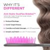 imageFHI Heat UNbrush Detangling Brush for PainFree Brushing on All Wet or Dry Hair Types  Durable DuoFlex AntiStatic Bristles Lightweight Handle Vented Hair BrushOrchid Lavender