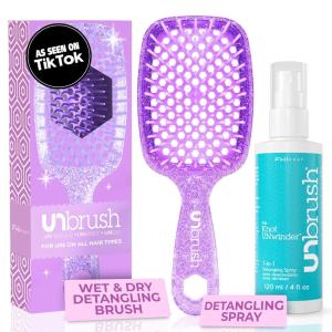 imageFHI Heat UNbrush and UNwinder SprayAmethyst Lavender