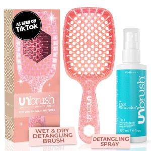 imageFHI Heat UNbrush and UNwinder SprayRuby Peach