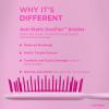 imageUNbrush Barbie Detangling Brush Duo  Style Icon  YellowPink