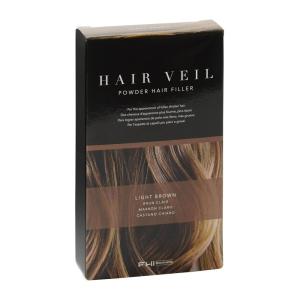 imageFHI Heat Hair Veil Powder Hair Filler for Fuller Richer ampamp Thicker HairLight Brown
