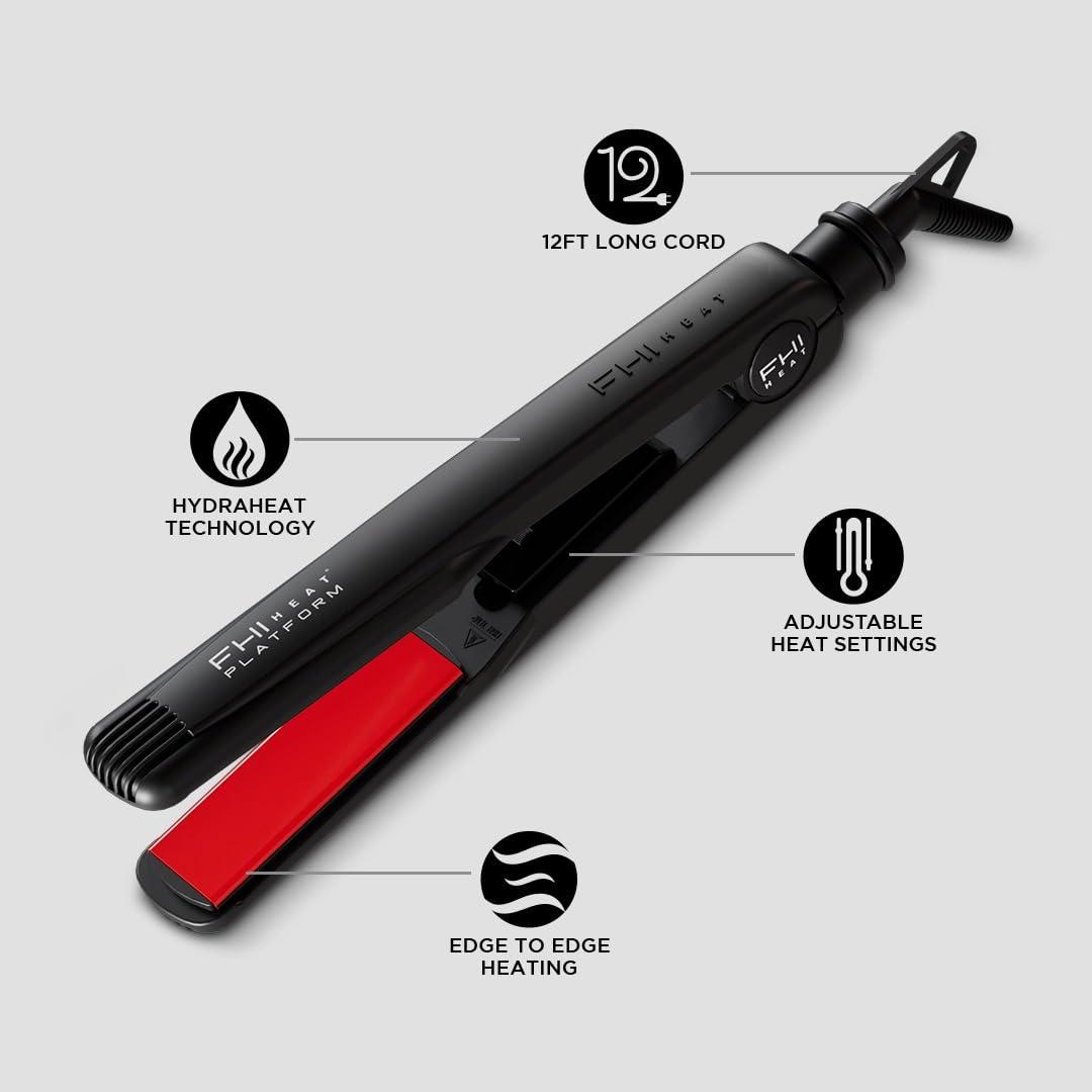 imageFHI Heat Platform Pro Styling Tourmaline Hair Straightener for All Hair Types1 14 Inch