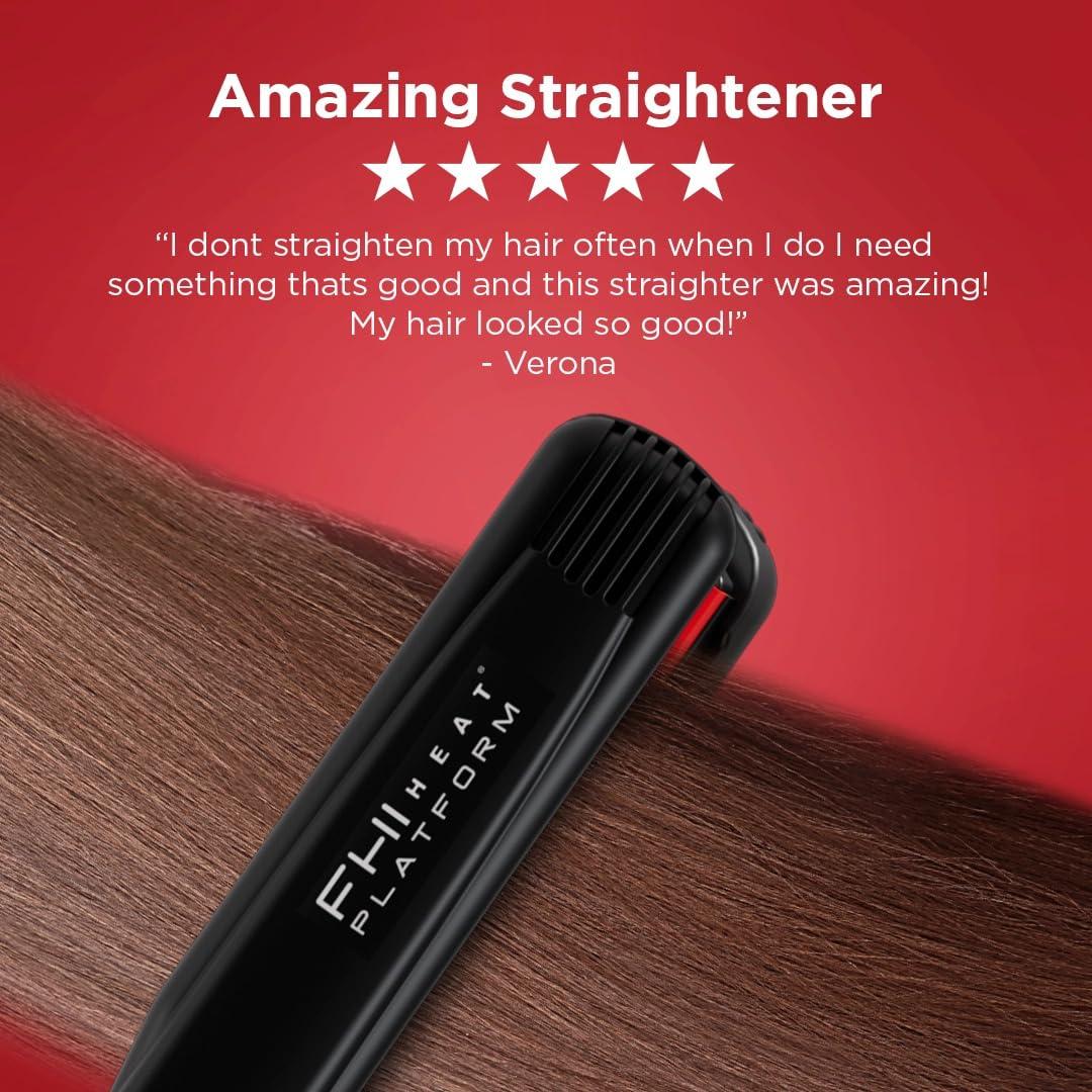 imageFHI Heat Platform Pro Styling Tourmaline Hair Straightener for All Hair Types1 14 Inch