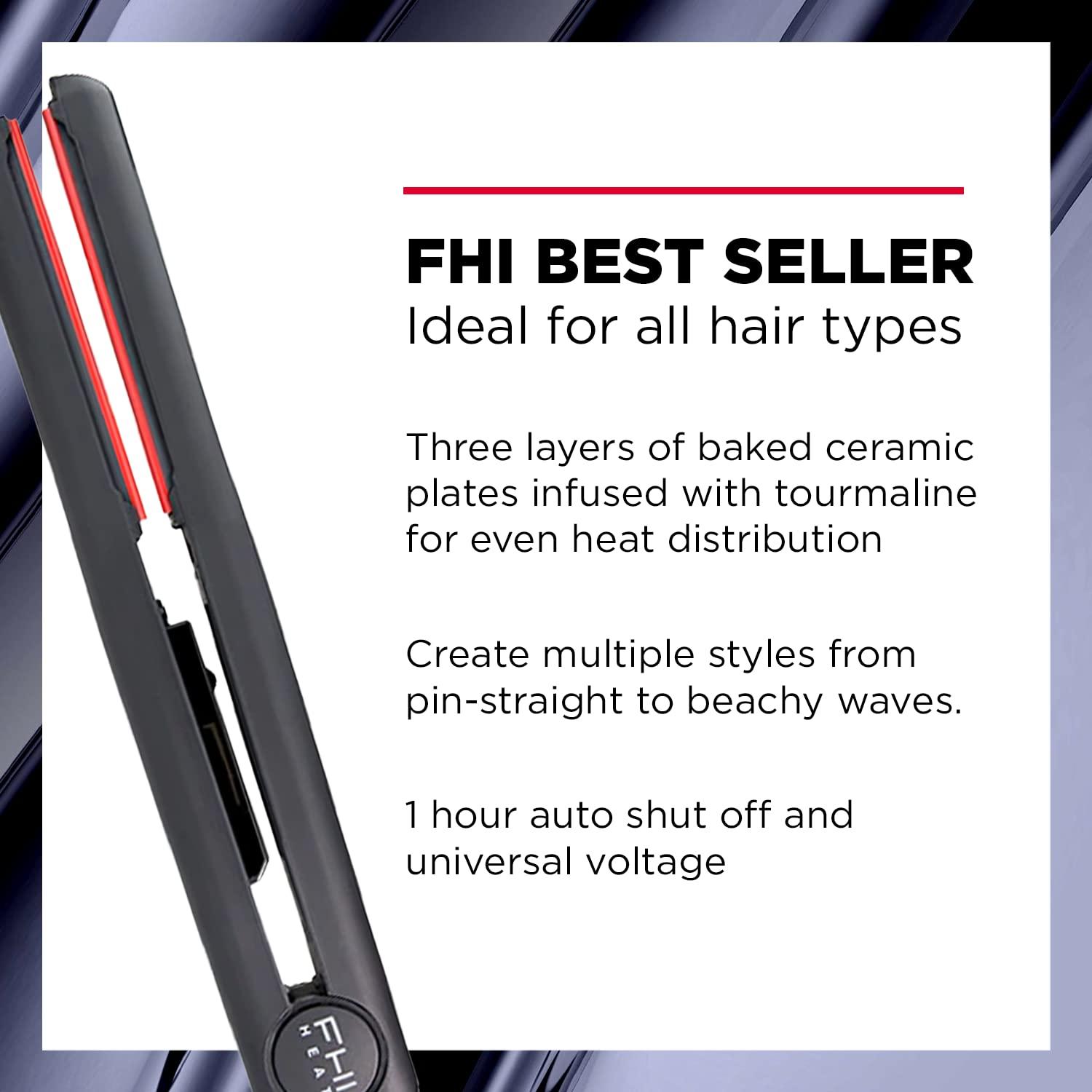 imageFHI Heat Platform Pro Styling Tourmaline Hair Straightener for All Hair Types1 Inch