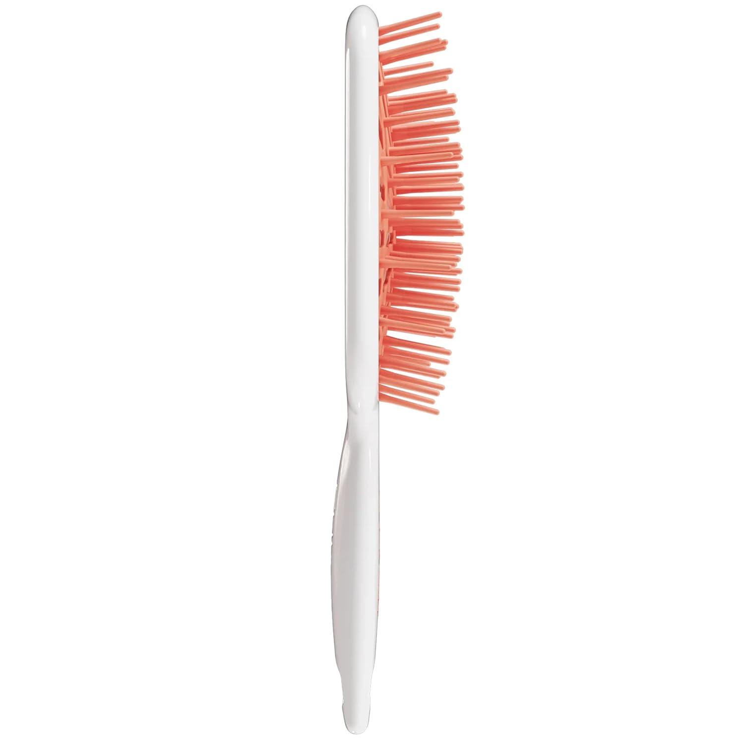 imageFHI Heat UNbrush Plus  Curly Hair Brush for Gentle ampamp Effective Detangling on Wet or Dry Fragile Hair Types  Detangler Brush w 84 UltraFlex Bristles Ultralight Vented Anti Static HairbrushOrange Sherbet
