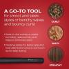 imageFHI Heat Platform Plus Curve Pro 1quot Hair Styler  Ionic Tourmaline Ceramic Straightener Flat Iron for Bouncy Curls or Beach Waves  Adjustable Heat Auto ShutOff and Universal Voltage 12ft Cord