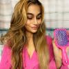 imageFHI Heat UNbrush Detangling Brush for PainFree Brushing on All Wet or Dry Hair Types  Durable DuoFlex AntiStatic Bristles Lightweight Handle Vented Hair BrushPink Burst