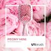 imageFHI Heat UNbrush Mini Detangler Brush for PainFree Brushing on All Wet or Dry Hair Types  Durable Duoflex AntiStatic Bristles Lightweight Handle Vented Mini Hair BrushPeony Light Pink