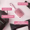 imageFHI Heat UNbrush Mini Detangler Brush for PainFree Brushing on All Wet or Dry Hair Types  Durable Duoflex AntiStatic Bristles Lightweight Handle Vented Mini Hair BrushPeony Light Pink