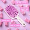 imageFHI Heat UNbrush Plus  Curly Hair Brush for Gentle ampamp Effective Detangling on Wet or Dry Fragile Hair Types  Detangler Brush w 84 UltraFlex Bristles Ultralight Vented Anti Static HairbrushBubble Gum