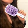 imageFHI Heat UNbrush Plus  Curly Hair Brush for Gentle ampamp Effective Detangling on Wet or Dry Fragile Hair Types  Detangler Brush w 84 UltraFlex Bristles Ultralight Vented Anti Static HairbrushSugar Plumb