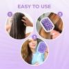 imageFHI Heat UNbrush Plus  Curly Hair Brush for Gentle ampamp Effective Detangling on Wet or Dry Fragile Hair Types  Detangler Brush w 84 UltraFlex Bristles Ultralight Vented Anti Static HairbrushSugar Plumb