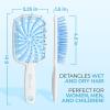 imageFHI Heat UNbrush Plus  Curly Hair Brush for Gentle ampamp Effective Detangling on Wet or Dry Fragile Hair Types  Detangler Brush w 84 UltraFlex Bristles Ultralight Vented Anti Static HairbrushCotton Candy