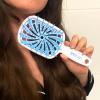 imageFHI Heat UNbrush Plus  Curly Hair Brush for Gentle ampamp Effective Detangling on Wet or Dry Fragile Hair Types  Detangler Brush w 84 UltraFlex Bristles Ultralight Vented Anti Static HairbrushCotton Candy