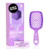 imageFHI Heat UNbrush Mini Detangler Brush for PainFree Brushing on All Wet or Dry Hair Types  Durable Duoflex AntiStatic Bristles Lightweight Handle Vented Mini Hair BrushAmethyst Lavender
