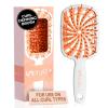 imageFHI Heat UNbrush Plus  Curly Hair Brush for Gentle ampamp Effective Detangling on Wet or Dry Fragile Hair Types  Detangler Brush w 84 UltraFlex Bristles Ultralight Vented Anti Static HairbrushOrange Sherbet