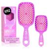 imageFHI Heat  UNbrush Detangling Brush Combo Pack  Original ampamp Mini UNbrush Hairbrush for All WetDry Hair Types  DuoFlex Anti Static Hair Brush Vented Detangler Brush for PainFree StylingRose Quartz Pink