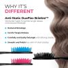 image:imageFHI Heat UNbrush Detangling Brush 3Pack Bundle  Hair Brush for All WetDry Hair Types  PainFree Detangler Brush wDuoFlex Anti Static Bristles  Lightweight Travel Hair Brush Original Black