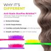 image:imageFHI Heat UNbrush Detangling Brush 3Pack Bundle  Hair Brush for All WetDry Hair Types  PainFree Detangler Brush wDuoFlex Anti Static Bristles  Lightweight Travel Hair Brush Neon Collection