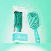 image:imageFHI Heat UNbrush Flex Detangling Brush  UltraFlexible PainFree Hair Brush Detangler with DuoFlex AntiStatic Bristles for Removing Tangles Massaging Scalp amp Faster Styling  PinkTeal