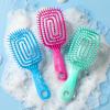 image:imageFHI Heat UNbrush Flex Detangling Brush  UltraFlexible PainFree Hair Brush Detangler with DuoFlex AntiStatic Bristles for Removing Tangles Massaging Scalp amp Faster Styling  PinkTeal