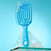 image:imageFHI Heat UNbrush Flex Detangling Brush  UltraFlexible PainFree Hair Brush Detangler with DuoFlex AntiStatic Bristles for Removing Tangles Massaging Scalp amp Faster Styling  PinkBlue