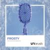 image:imageUNbrush Mini Holiday Hair Brush for PainFree Brushing On All WetDry Hair TypesFrosty Blue  Snowflakes