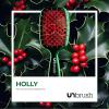 image:imageUNbrush Mini Holiday Hair Brush for PainFree Brushing On All WetDry Hair TypesHolly Green