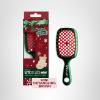 image:imageUNbrush Mini Holiday Hair Brush for PainFree Brushing On All WetDry Hair TypesHolly Green