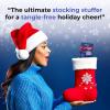 image:imageUNbrush Mini Holiday Hair Brush for PainFree Brushing On All WetDry Hair TypesIcicle Blue