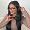 image:imageUNbrush Mini Holiday Hair Brush for PainFree Brushing On All WetDry Hair TypesPoinsetta Red