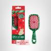 image:imageUNbrush Mini Holiday Hair Brush for PainFree Brushing On All WetDry Hair TypesSnowy Pine Green