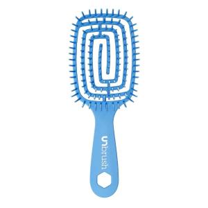 image:imageFHI Heat UNbrush Flex Detangling Brush  UltraFlexible PainFree Hair Brush Detangler with DuoFlex AntiStatic Bristles for Removing Tangles Massaging Scalp amp Faster Styling  PinkBlue