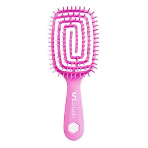 image:imageFHI Heat UNbrush Flex Detangling Brush  UltraFlexible PainFree Hair Brush Detangler with DuoFlex AntiStatic Bristles for Removing Tangles Massaging Scalp amp Faster Styling  PinkPink