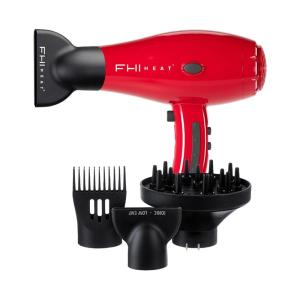 image:imageFHI Heat 2000 Pro Nano Hair Dryer with Attachments  Professional 1875W Blow Dryer w HighVelocity AC Motor 12 ft ChordRed
